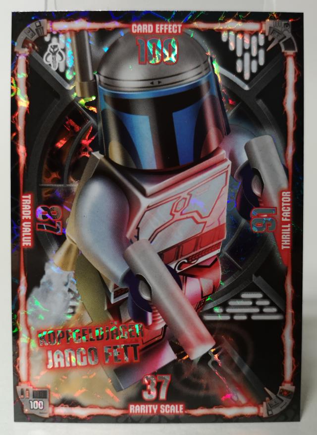 LEGO Star Wars Trading Card Collection 100 Jango Fett Bounty Hunter