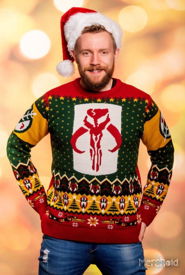 mandalorian dog sweater