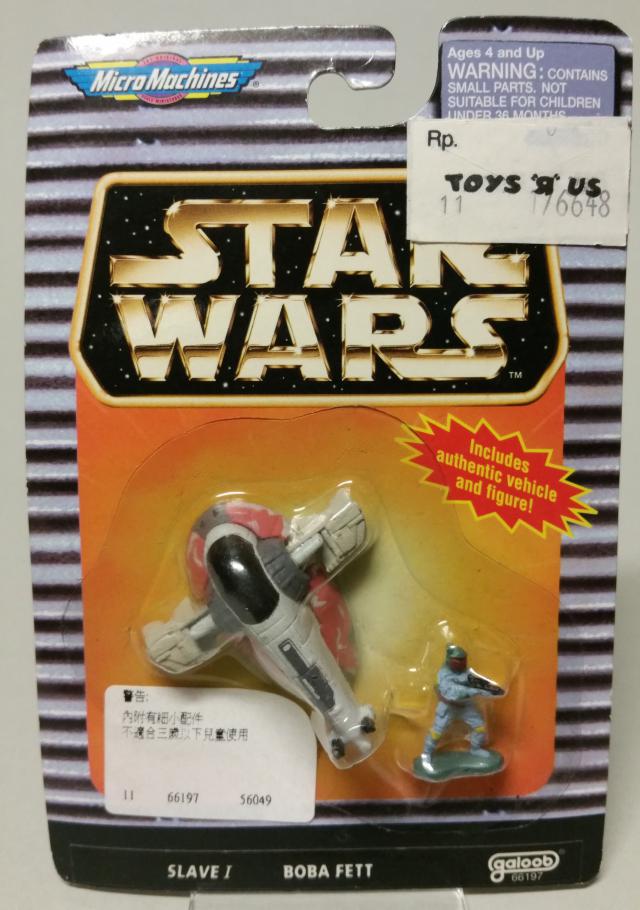 Micro Machines Star Wars Ship Boba Fett Slave 1 