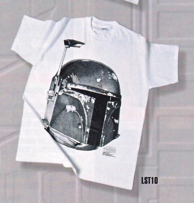 Black and White Boba Fett T-Shirt - Boba Fett Collectibles - Boba
