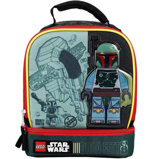 Lego Star Wars with Darth Vader Face Insulated Kids Lunch Bag for School or  Travel