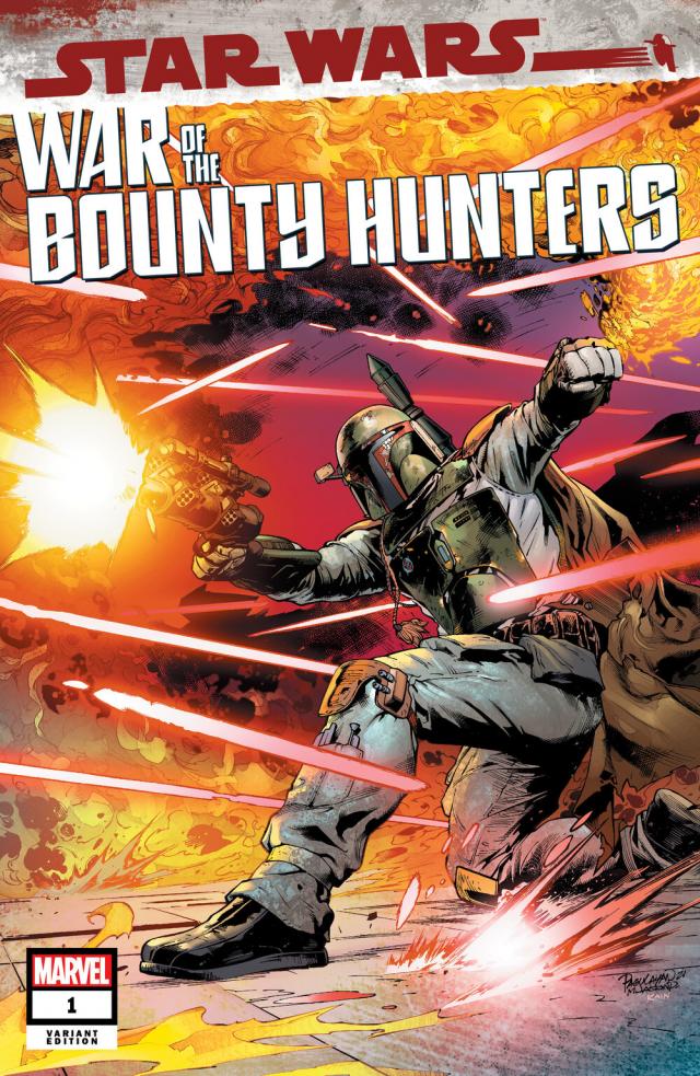 Star Wars War of the Bounty Hunters #3 Variant 1:50 Shalvey First Print NM Comic