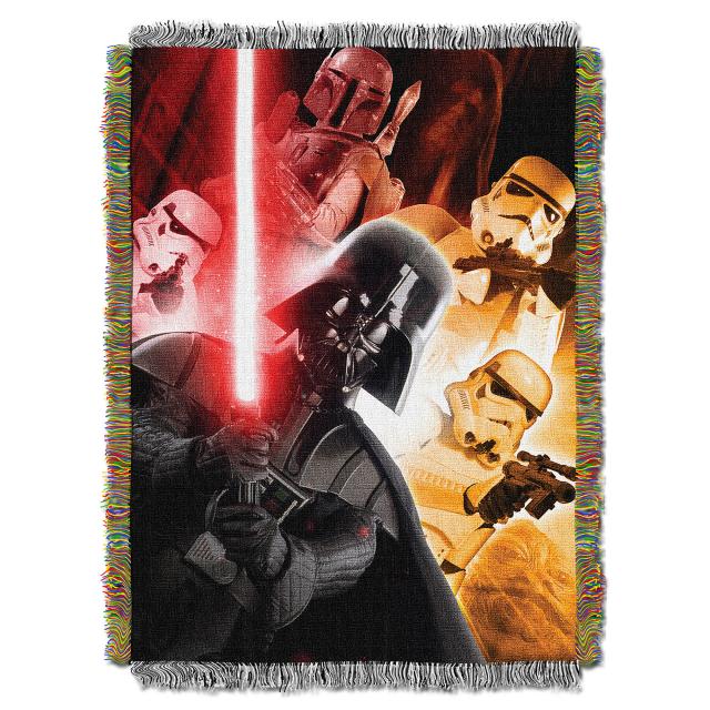 Star Wars Woven Tapestry Throw - Boba Fett Fan Club