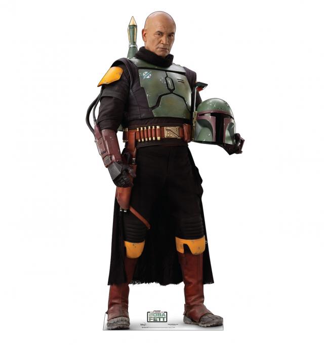 BOBA FETT FROM STAR WARS MINI CARDBOARD CUTOUT/STAND UP FUN SIZE FOR FANS 