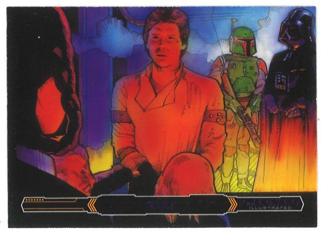 star wars illustrated cards