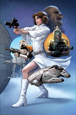 Princess Leia #1 (Dynamic Forces Exclusive) - Boba Fett Fan Club