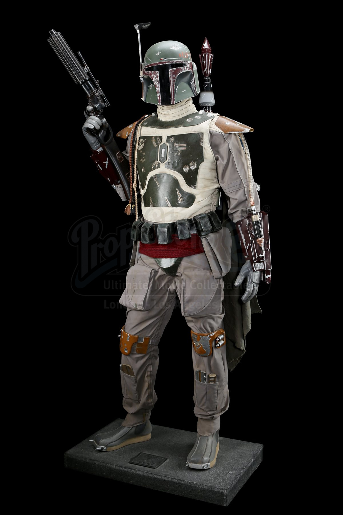 boba fett christmas statue