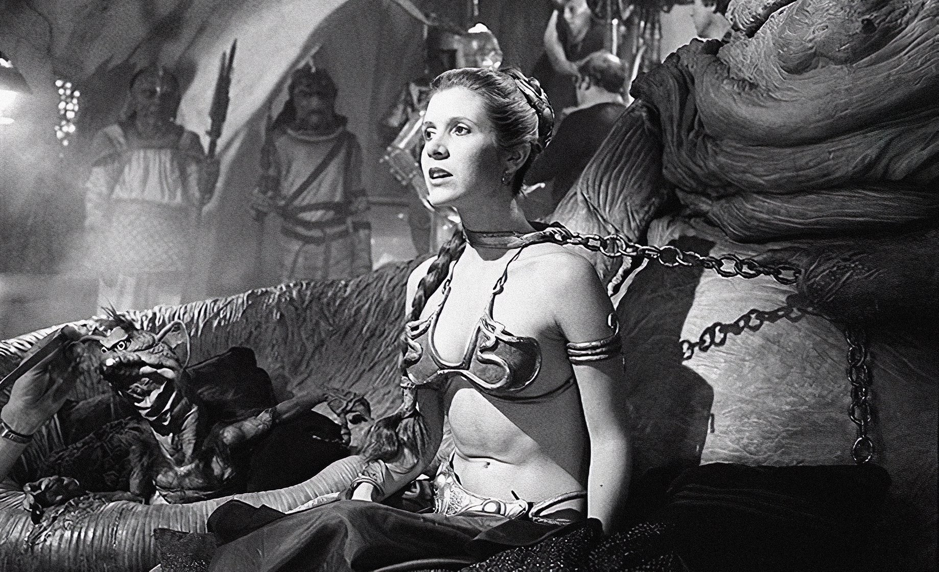 slave leia in carbonite