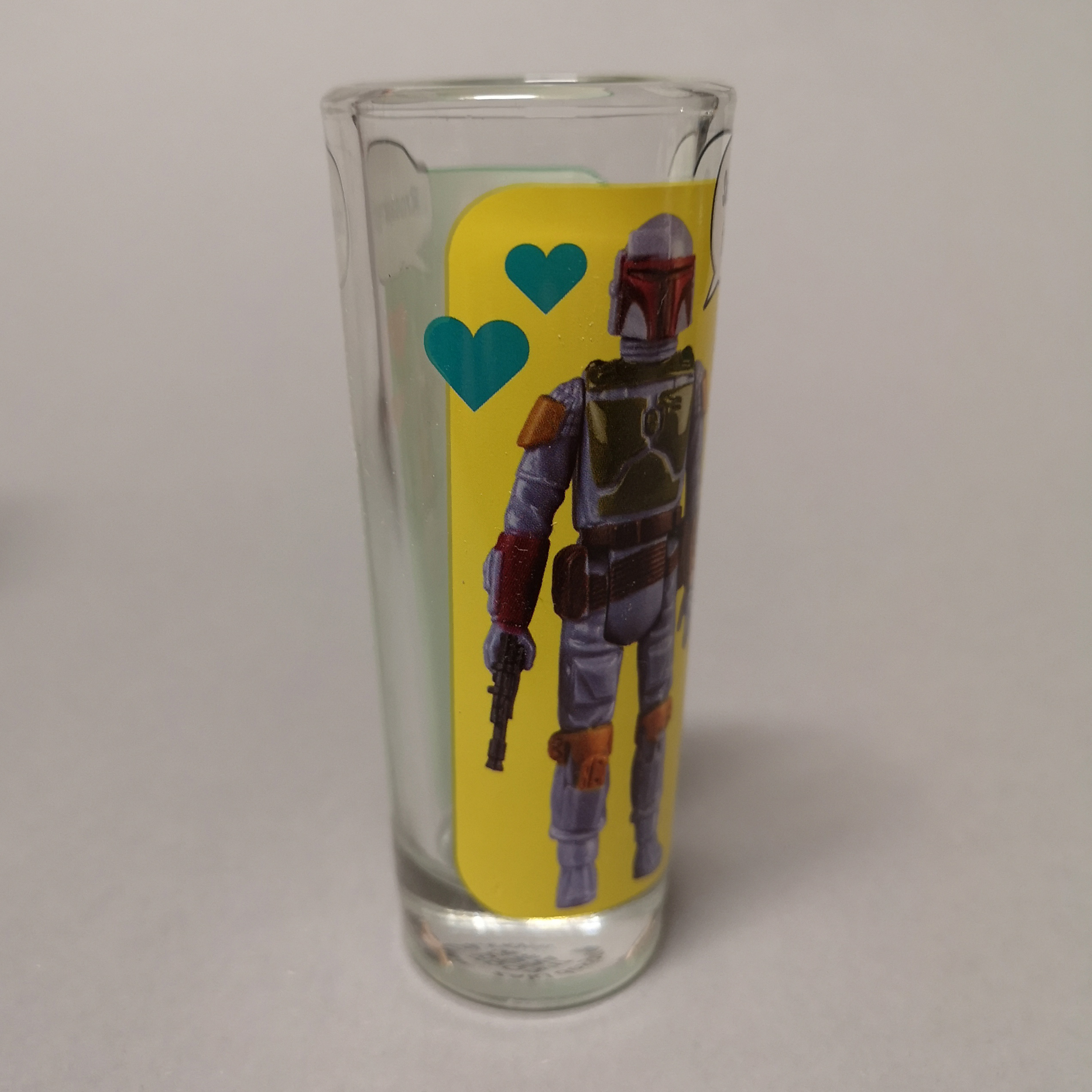 Star Wars Glass Set - Boba Fett - Collectible Gift Set of 2 Cocktail  Glasses - 10 oz Capacity - Classic Design - Heavy Base