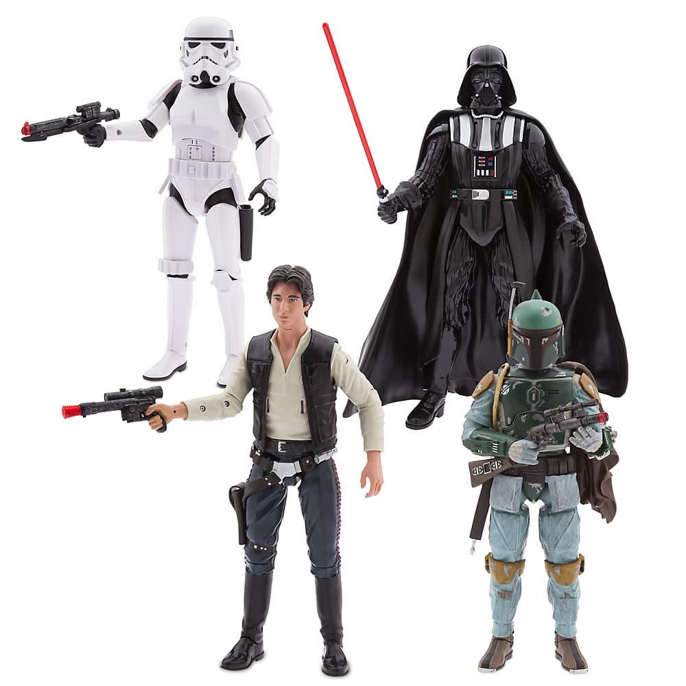 Talking star wars shop figures