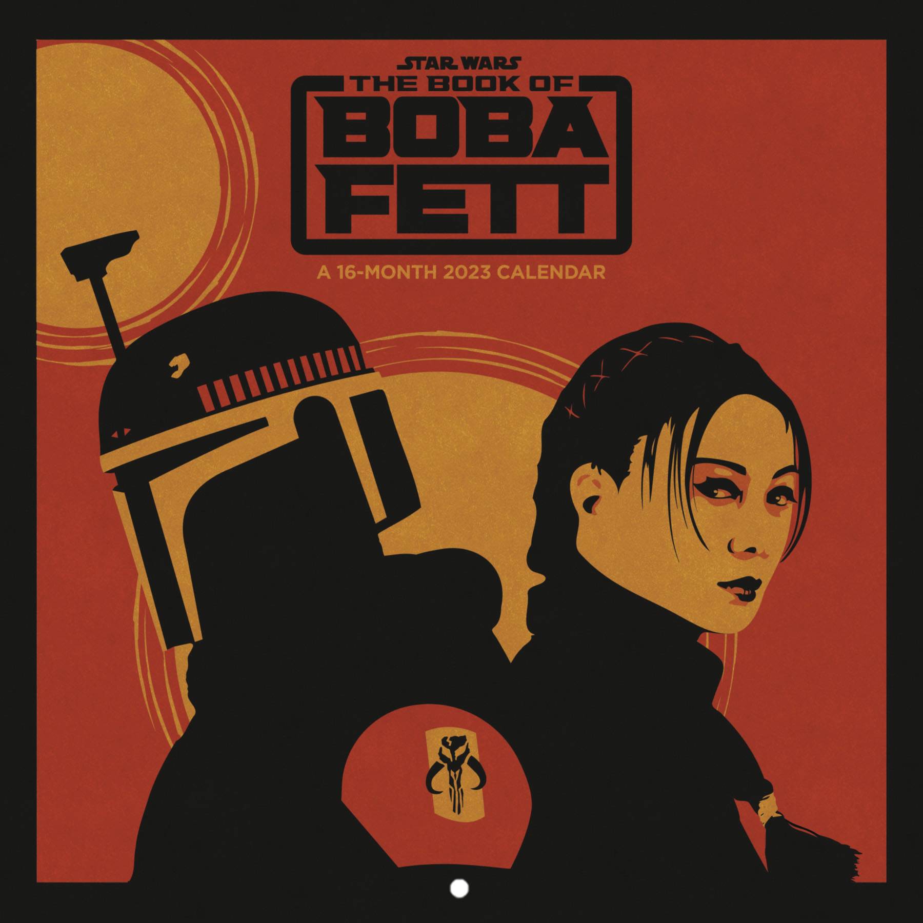 The Book of Boba Fett 2023 16Month Calendar Boba Fett Collectibles