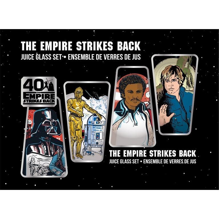 Funko Star Wars 40th Empire Strikes Back Drinking Glass Set Target  Exclusive 