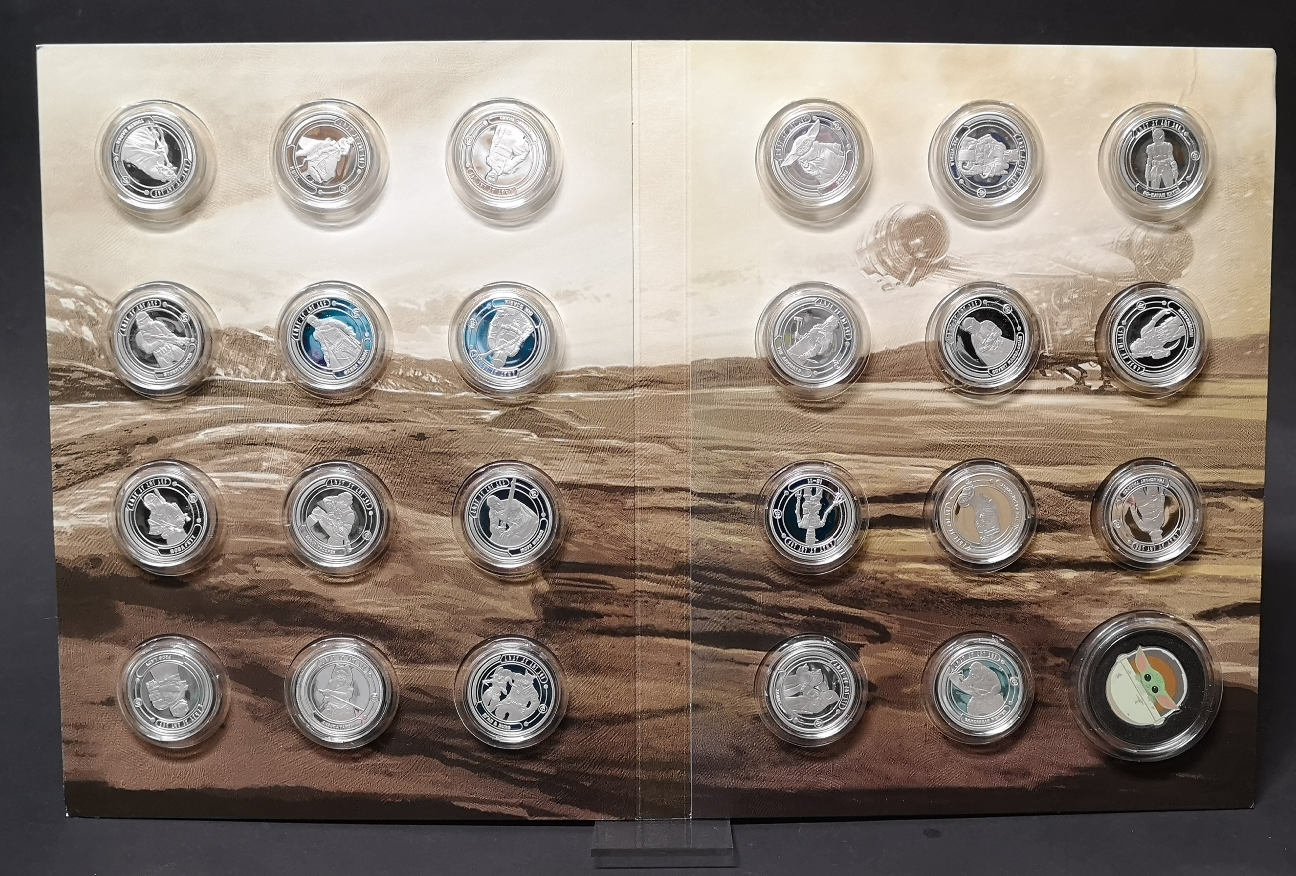 The Mandalorian Limited Edition Commemorative Coin Advent Calendar