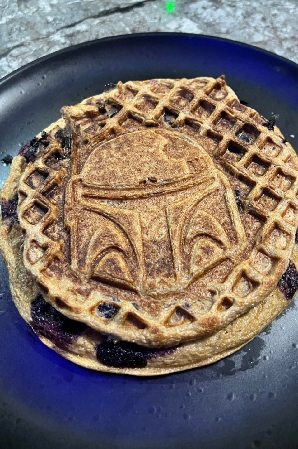 Uncanny Brands Death Star Mini Waffle Maker