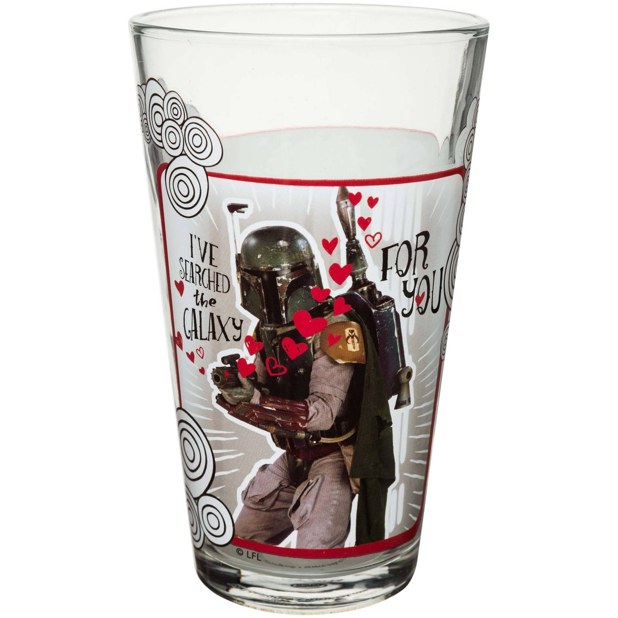 Star Wars 4 Glass Set - Boba Fett Collectibles - Boba Fett Fan Club