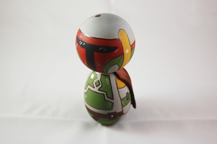 Kokeshi Boba Fett Doll