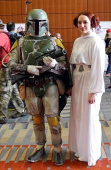 Ponte with Princess Leia (Samantha Roppelt)