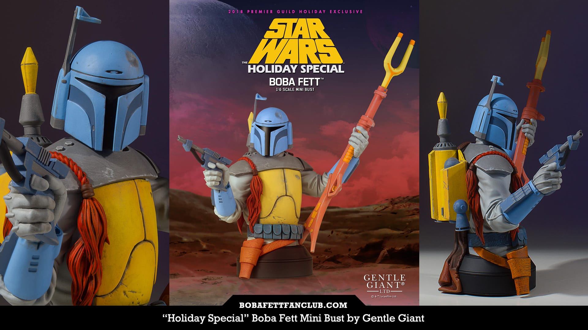 Sin sentido Escritura grado The Lowdown on Gentle Giant's “Holiday Special” Boba Fett Mini Bust - Boba  Fett News - Boba Fett Fan Club