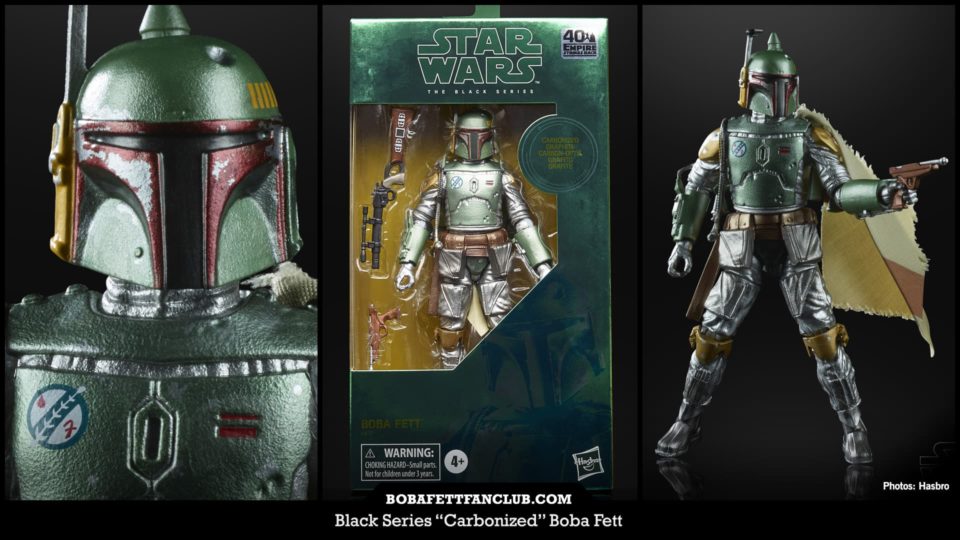 Carbonized Boba Fett Star Wars The Black Series 6 Inch Figure Exclusive 