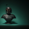 A Hidden Lab Boba Fett Bust Sculture