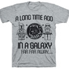 Lego Star Wars Boys' A Long Time Ago T-Shirt Light Gray