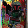 Lego Star Wars Trading Card Collection #102 Boba Fett angry - Foil Card