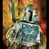 Pyramid International Painted Boba Fett Poster