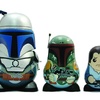Star Wars Chubby Series 2 Jango Fett with Two Boba Fetts, Loose