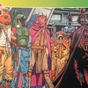 Topps Star Wars Galaxy 1 #114 Darth Vader, Boba Fett, Bossk and Various Bounty Hunters (1993)