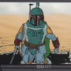 Topps Star Wars Galaxy 7 #3 Boba Fett (Animation Cel) (2012)