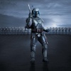 Attack of the Clones Jango Fett Bus Stop Poster