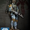 Boba Fett 70mm Figure by Knight Models (Spain) (2011)