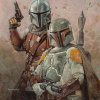 Boba Fett and The Mandalorian by Dave Dorman