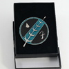 Boba Fett Blue Chest Sigil Pin