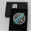 Boba Fett Blue Chest Sigil Pin