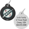 Boba Fett Crest Personalized Round Cat / Dog ID Tag
