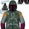 Mock-up for the Mad Engine Boba Fett Fleece Hoodie