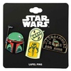 Boba Fett For Hire Lapel Pin Set