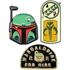 Boba Fett For Hire Lapel Pin Set