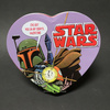 Boba Fett Heart Tin with 8 Lollipops