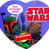 Boba Fett Heart Tin with 8 Lollipops (2015)