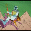 Boba Fett Animation Cel