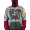 Boba Fett Hoodie with Embroidery Details, Front
