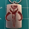 Boba Fett Icon (Mandalorian) Keychain