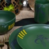 Boba Fett Mandalorian Stoneware Plates and Bowl Collection