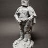 Boba Fett Polystone Garden Ornament