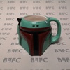 Boba Fett sculpted mug