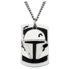 Boba Fett Stainless Steel Dog Tag Pendant with Chain