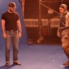 Behind the Scenes: Mark Austin (Right) as Boba Fett