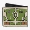 BoxLunch Boba Fett Helmet Bi-Fold Wallet